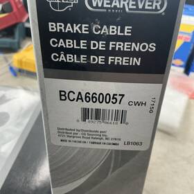 Bca660057 Carquest Wearever Parking Brake Cable For 2002 Buick Lesabre