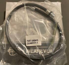 Bca660415 Carquest Wearever Parkinf Branw Cable Fits Ford Explorer 2003-2005
