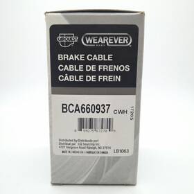 Bca660937 Carquest Parking Brake Cable Ford Cab And Chassis 162 Inch Or 165 Wheelbase