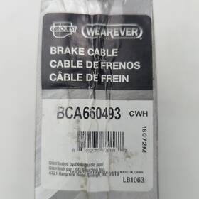 Bca660493 Carquest Wearever Bc660493 660493 Intermediate Brake Cable - Free Shipping