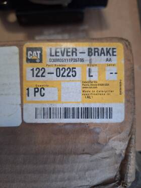 122-0225 Cat Parking Brake Control Lever