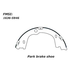 111.0946 Centric For Hyundai Veracruz 2007-2012 Premium Rear Parking Brake Shoes