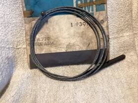 3916840 Chevrolet Nos Front Parking Brake Cable 1967 - 1970 G10 G20 Van 72.5 Inches