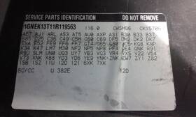 547.gm8b01 Chevrolet Truck Tahoe 2001 Emergency Brake Parts 287948-1