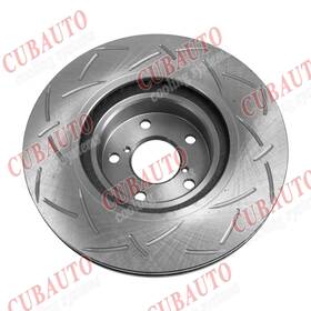 Dba650s Cubauto T2 Slotted Brake Rotor Single 294mm Front For 1998-on Subaru Liberty Impreza Brz