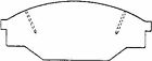 D303 Bendix Disc Brake Ceramic Pad