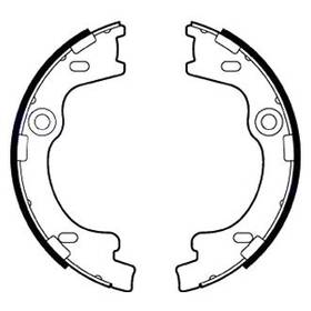 Ls2012 Delphi For Hyundai Elantra 2009-2011 Rear Parking Brake Shoes