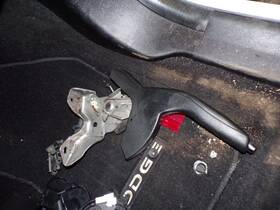 547.ch2j13 Dodge E-brake Handle Avenger 2013 Emergency Brake Parts 1325356