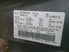 547.ch8b06 Dodge Truck Dakota 2006 Emergency Brake Parts 1190627