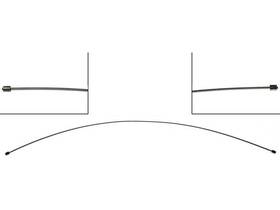 Dorman 33738cvjy For 1991 Gmc Sonoma Parking Brake Cable Intermediate Rwd