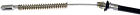 C660003 Dorman Parking Brake Cable, Rear Left