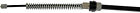 C660492 Dorman Parking Brake Cable, Rear Left,rear Right