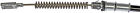 C660966 Dorman Parking Brake Cable, Rear,rear Right