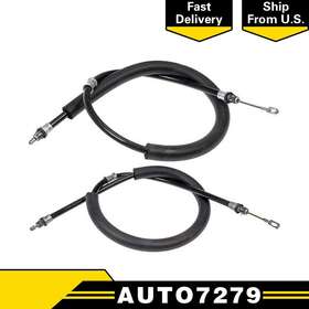 727202310241656fzhh1353 Dorman - First Stop Parking Brake Cable Rear 2pcs For 2006-2010 Jeep Commander