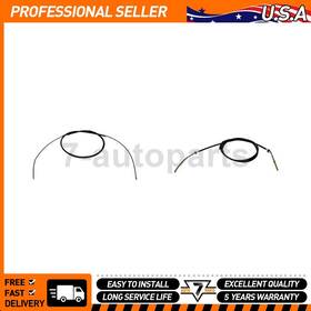 7ats241128049254 Dorman - First Stop 2pc Rear Left Right Parking Brake Cable Fits Chevrolet C1500 1992-1999