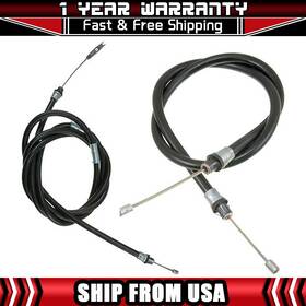 Agat0928szcp8833 Dorman - First Stop Parking Brake Cable Rear For 2000 2001 Dodge Ram 1500 2pcs