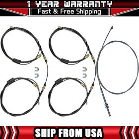 Agat0928szcp8845 Dorman - First Stop For 1955 1956 1957 Chevrolet Bel Air Front Rear Parking Brake Cable
