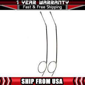 Agat0928szcp8847 Dorman - First Stop Parking Brake Cable Rear For 1968 1969 1970 1971 1972 Volkswagen Beetle 2pcs