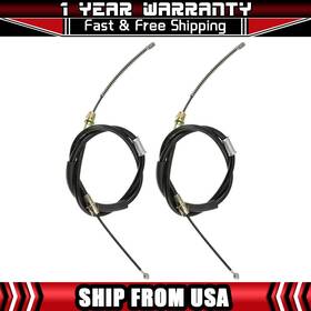 Agat0928szcp8849 Dorman - First Stop Parking Brake Cable Rear For 1996 1993 1994 1995 Jeep Cherokee 2pcs