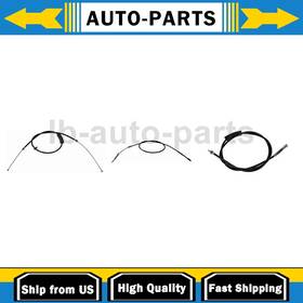 Complts05082025l21896 Dorman - First Stop Parking Brake Cable Front Rear 3x For 2003-2005 Gmc Savana 2500 4.3l