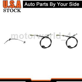 Motowld250122037291 Dorman - First Stop 3 Front Rear Parking Brake Cable Fits Chevrolet Camaro 3.4l 5.7l 3.8l