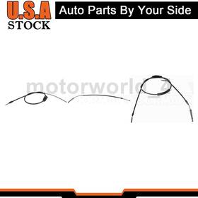 Motowld250122037388 Dorman - First Stop 3 Front Rear Parking Brake Cable Fits Dodge Ram 1500 5.7l 4.7l 3.7l