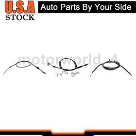 Motowld250122037478 Dorman - First Stop 3 Front Rear Parking Brake Cable Fits 2012 Ram C/v 2013 2014