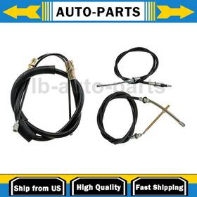 Scars05082025l21872 Dorman - First Stop For Ford Bronco Ii 2.9l 1989-1990 Front Rear Parking Brake Cable 3pcs