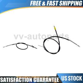 Vvau250916046665 Dorman - First Stop Rear Left Right Parking Brake Cable 2pcs For 2005-2006 Ford E-150