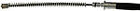 C95153 Dorman Rear Brake Cable Left