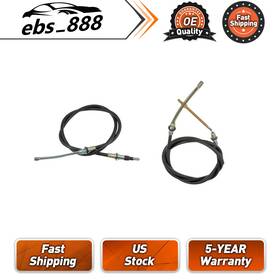 Wheqy20251224-667 Ebs 888 Dorman - First Stop 2pcs Rear Parking Brake Cable For Ford Bronco Ii 1989-1990