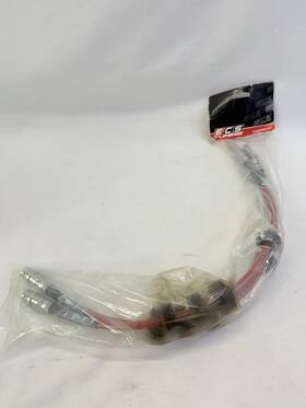 024671ecs01 Ecs Tuning Front Exact-fit Stainless Steel Brake Lines 3450988 Audi