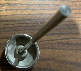 A-1795 Edson Brake Knob And Shaft Assembly A - 1795 For Pedestal