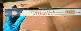 1586 Eis Vintage Nos 1942 Studebaker Rear Brake Cable 131 Inch Length