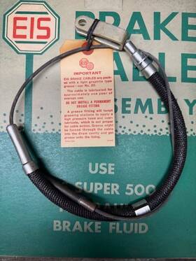 1923 Eis Nos 1955-56 Pontiac Hand Brake Cable 38 1/2 Inch 15 Conduit