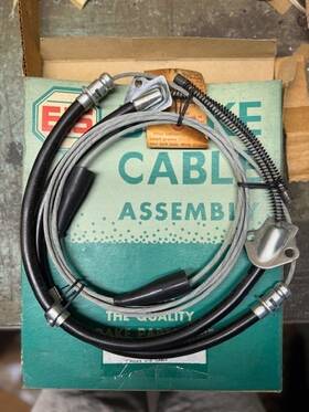 2052 Eis Nos 1959-60 Pontiac Rear Brake Cable 154 1/2 Inch 19 Conduit