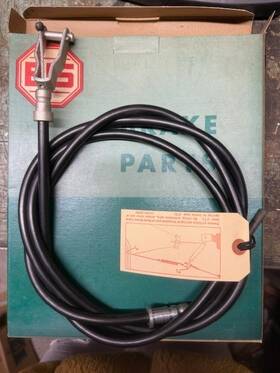 2365 Eis Nos 1962-65 American Motors Hand Brake Cable 93 1/4 Inch 83 Conduit
