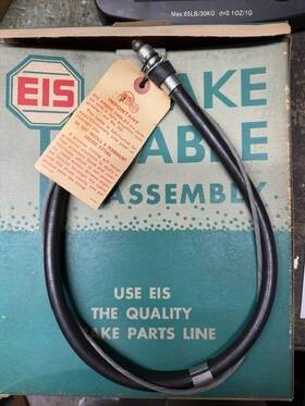 2367 Eis Nos 1964-65 Cadillac Hand Brake Cable 54 1/4 Inch 24 Conduit