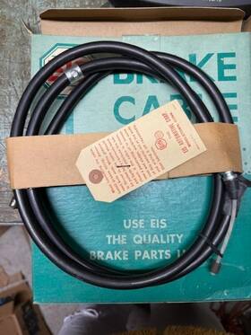 Eis 2541 Nos 1967-68 American Motors Hand Brake Cable 76 3/4 Inch 71 Conduit