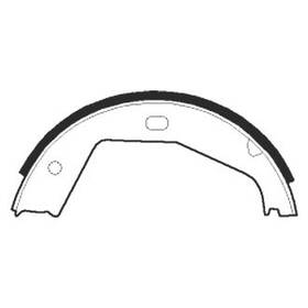 Fsb292 Ferodo For Jaguar Xj12 1990-1996 Parking Brake Shoes