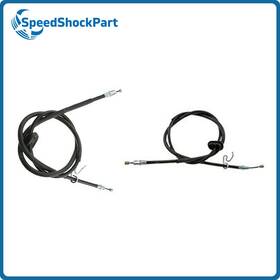 Sspbbbl320250401113413c - First Stop 2pc Rear Parking Brake Cable Fits 1999 2000 2001 2002 2003 2004 Ford Mustang