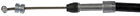 C94142 Fits Dorman Brake Toyota 87-88 Corolla Left Cable Rear Parking