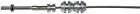 C94763 Fits Dorman Toyota Brake Parking Cressida Rear Cable Left 89-92