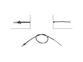 74386bw For 1989-1992 Mitsubishi Mirage Parking Brake Cable Rear Right Dorman