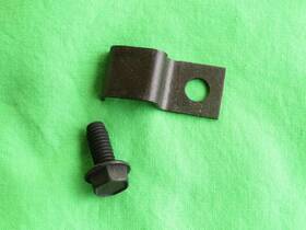 381821-s2 Ford 67 68 Mustang Shelby Cougar Parking Brake Cable / Speedometer Clamp