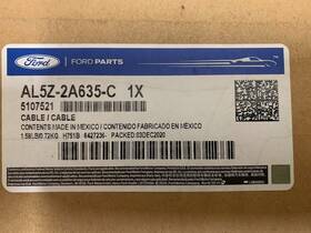 5107521 Ford Rear Right Parking Brake Cable For 2010-2011 Ranger Parts
