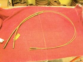 78-2498-a Ford 1937-1938 Car Or Pickup Rear Brake Cables Nos