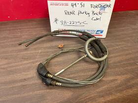 8a-2275-c Ford 1949 1950 1951 Car Rear Parking Emergency Brake Cable Nos 125