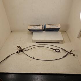 C1ss-2a178-a Ford Nos Lot Of 3 1961 1962 Thunderbird Brake Shoe Adjusting Cable