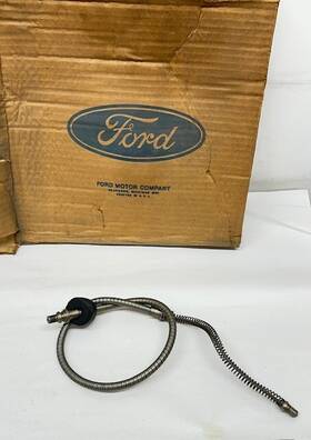 D8dz-2853-a Ford Nos Parking Brake Cable And Conduit Oem Pinto Bobcat 1978-80